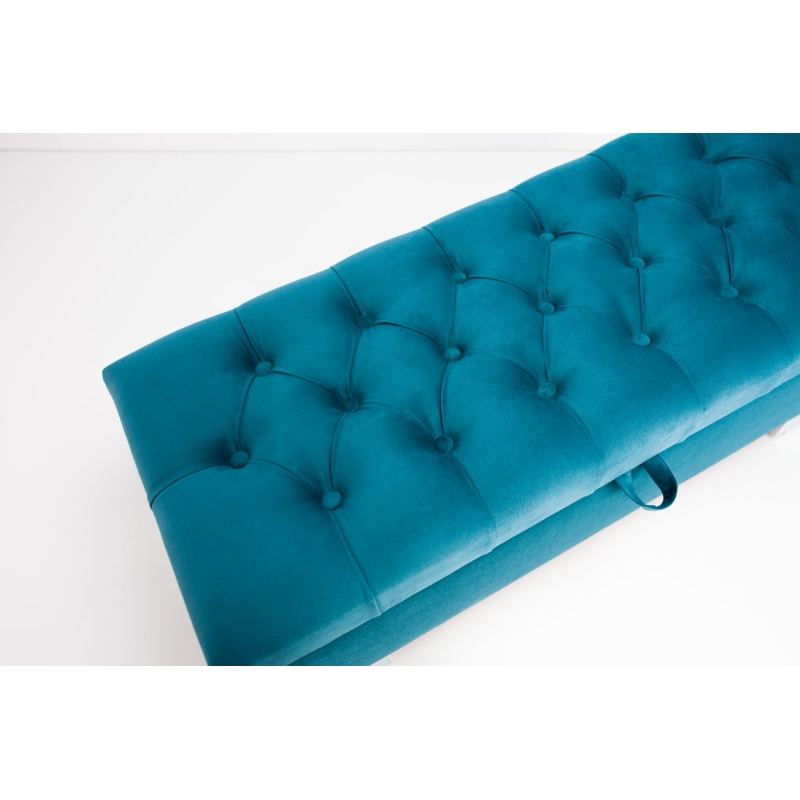 Tufted Storage Bench